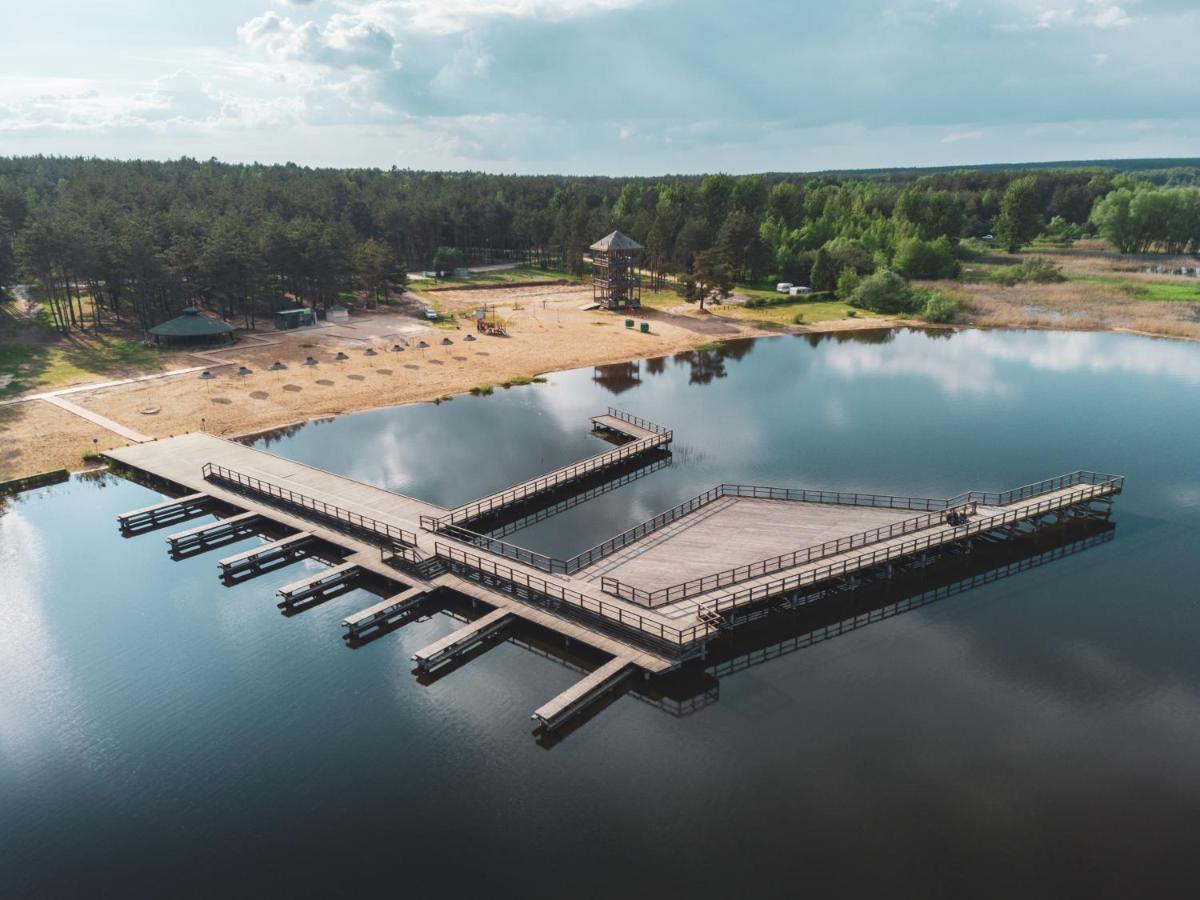 Lesna 21 Dom Poludnie Przy Puszcza Bialowieska Luka Buitenkant foto