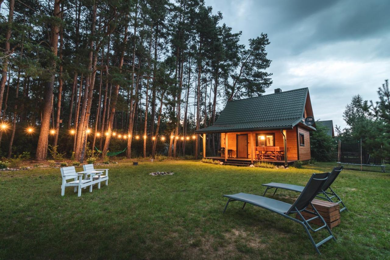 Lesna 21 Dom Poludnie Przy Puszcza Bialowieska Luka Buitenkant foto