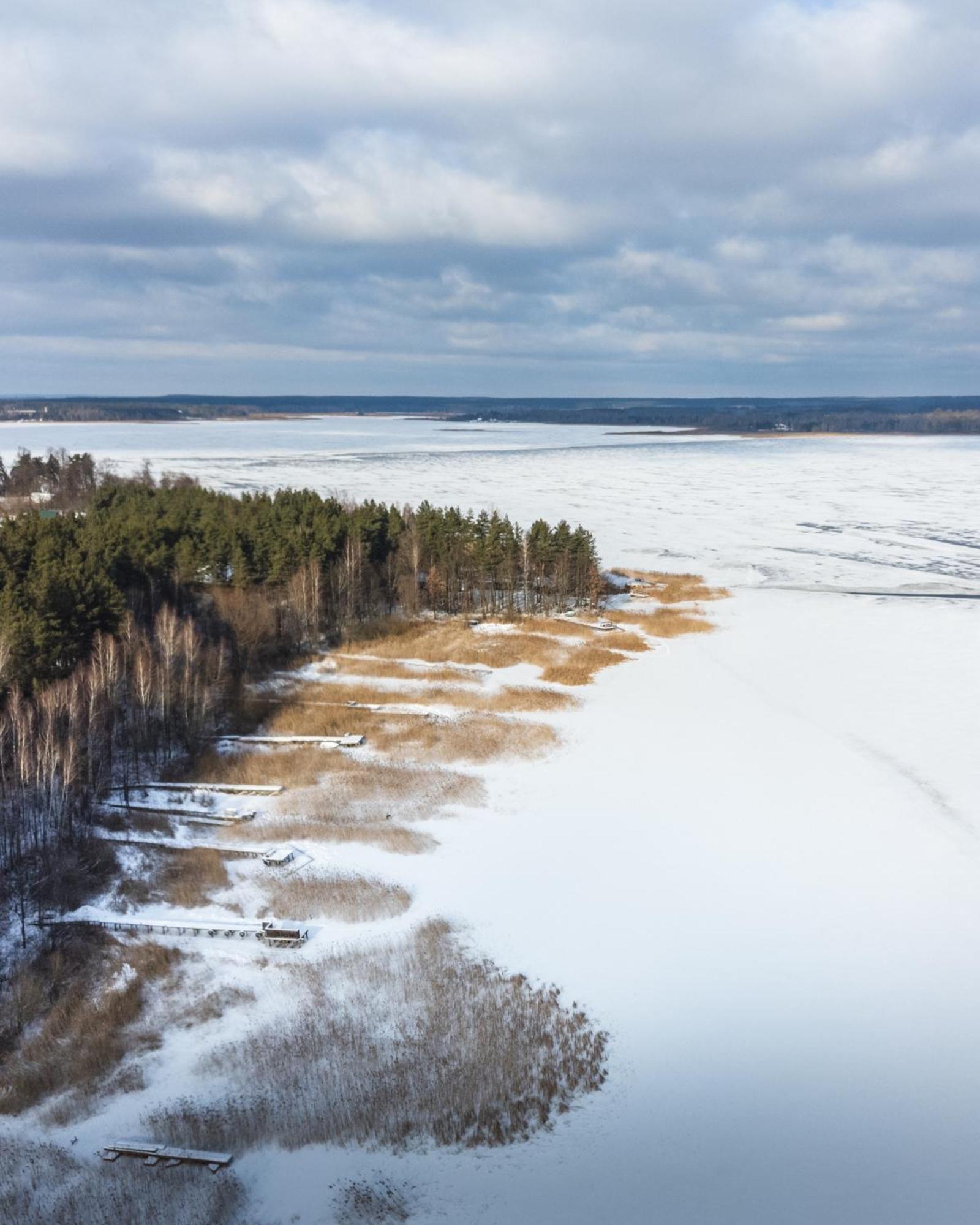 Lesna 21 Dom Poludnie Przy Puszcza Bialowieska Luka Buitenkant foto